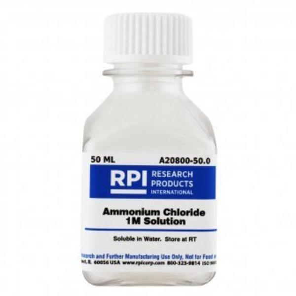 Rpi Ammonium Chloride 1M Solution, 50 ml A20800-50.0